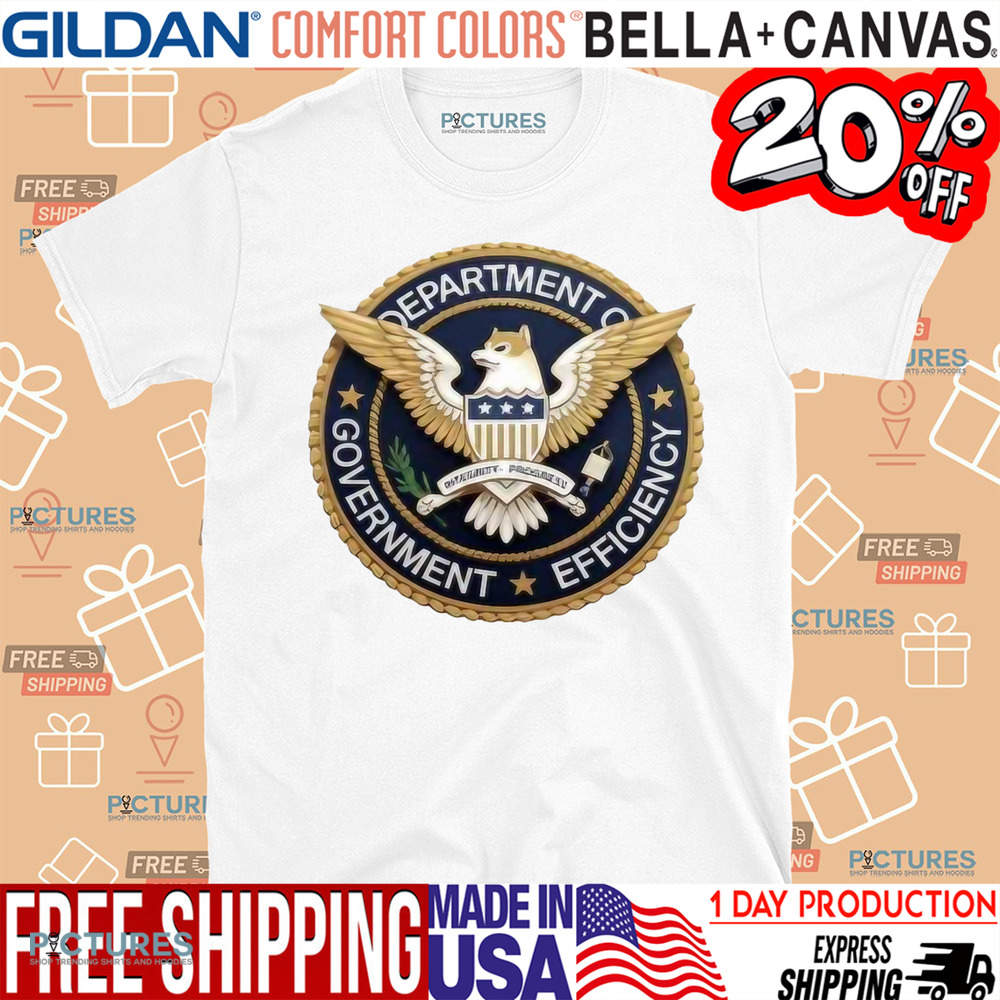 Doge Department Of Government Efficiency Integrity Progress Shirt