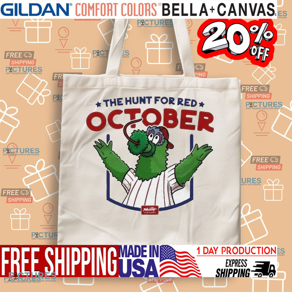 Eagles The Hunt For Red October Phillie Phanatic Mascot Philly Shirt