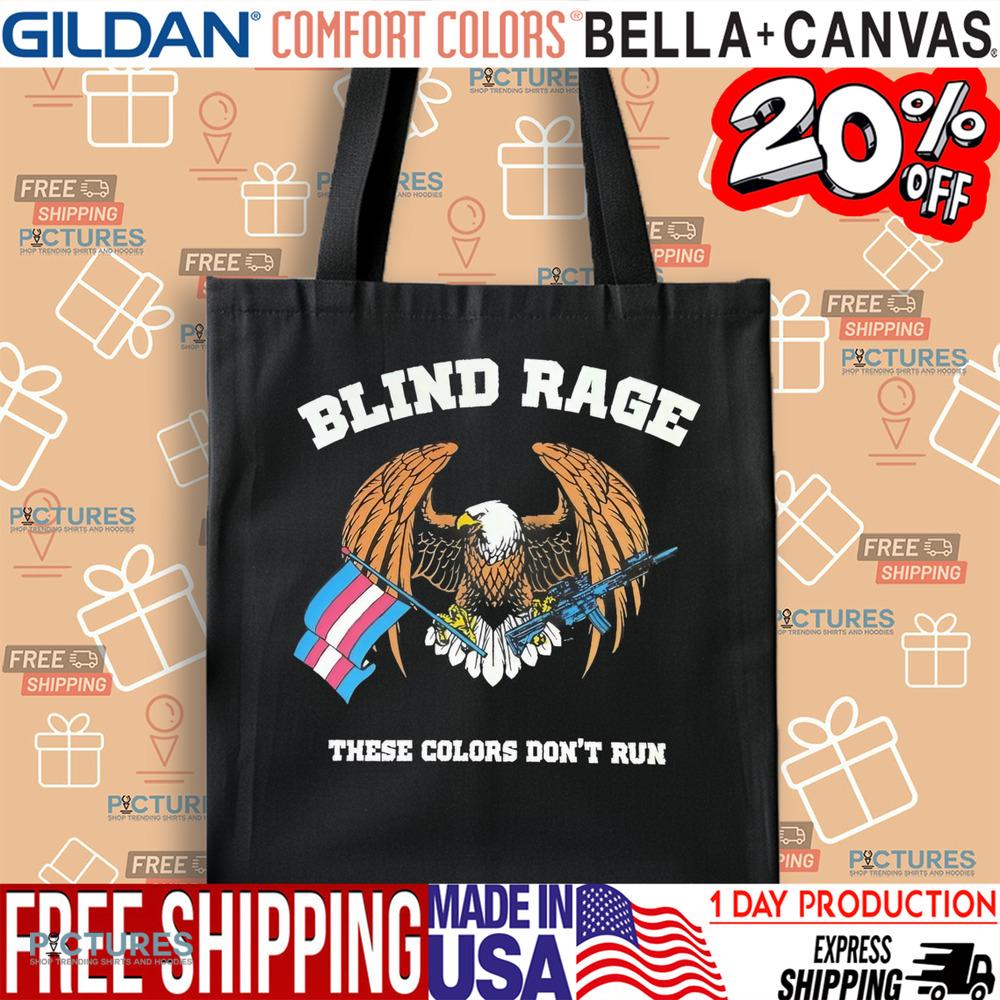 Eagles blind rage these colors don’t run flag shirt