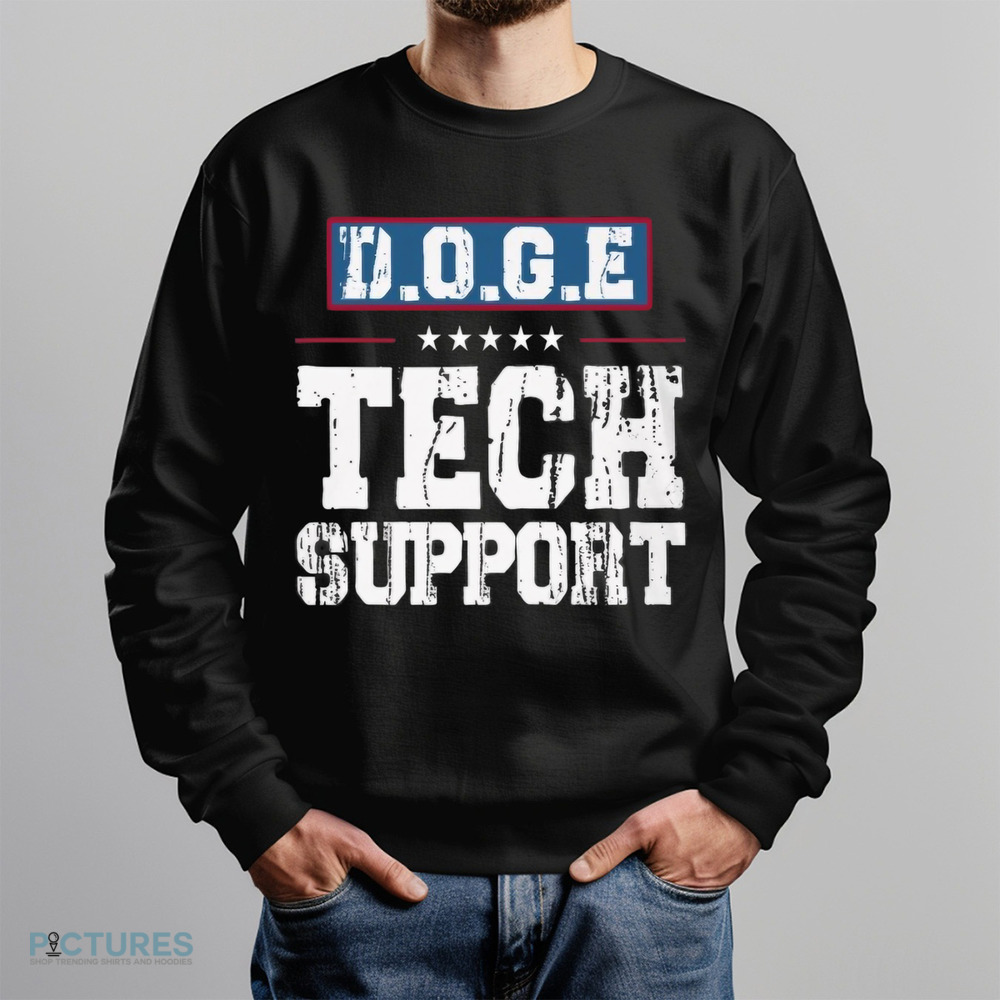 Elon Musk DOGE Tech Support Shirt Elon Musk DOGE Tech Support Shirt