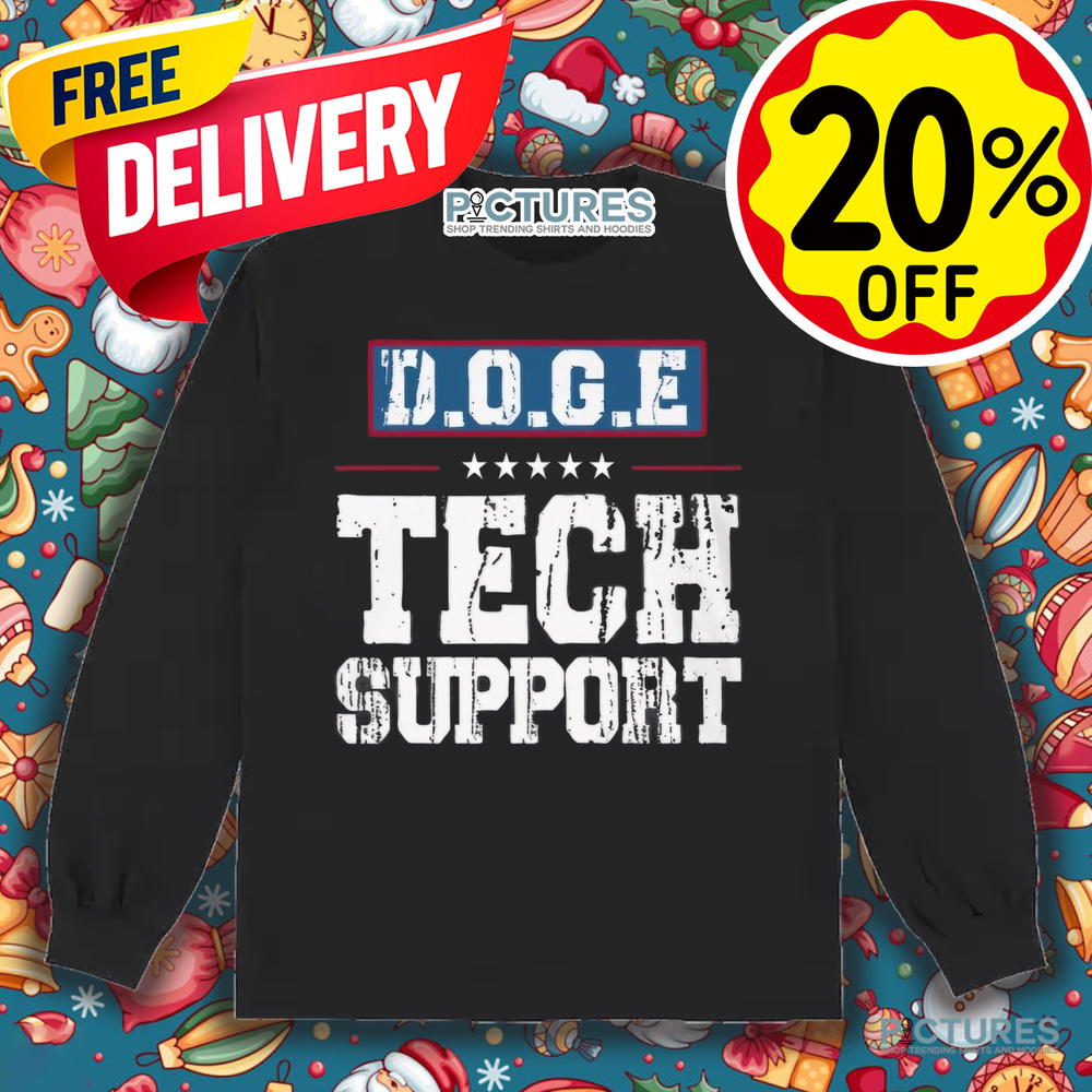 Elon Musk DOGE Tech Support Shirt Elon Musk DOGE Tech Support Shirt