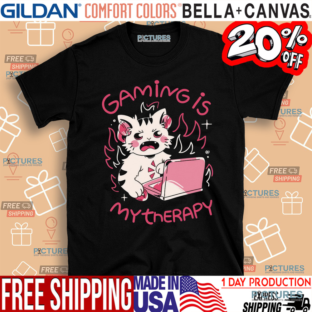 Gaming Is My Therapy Shirt