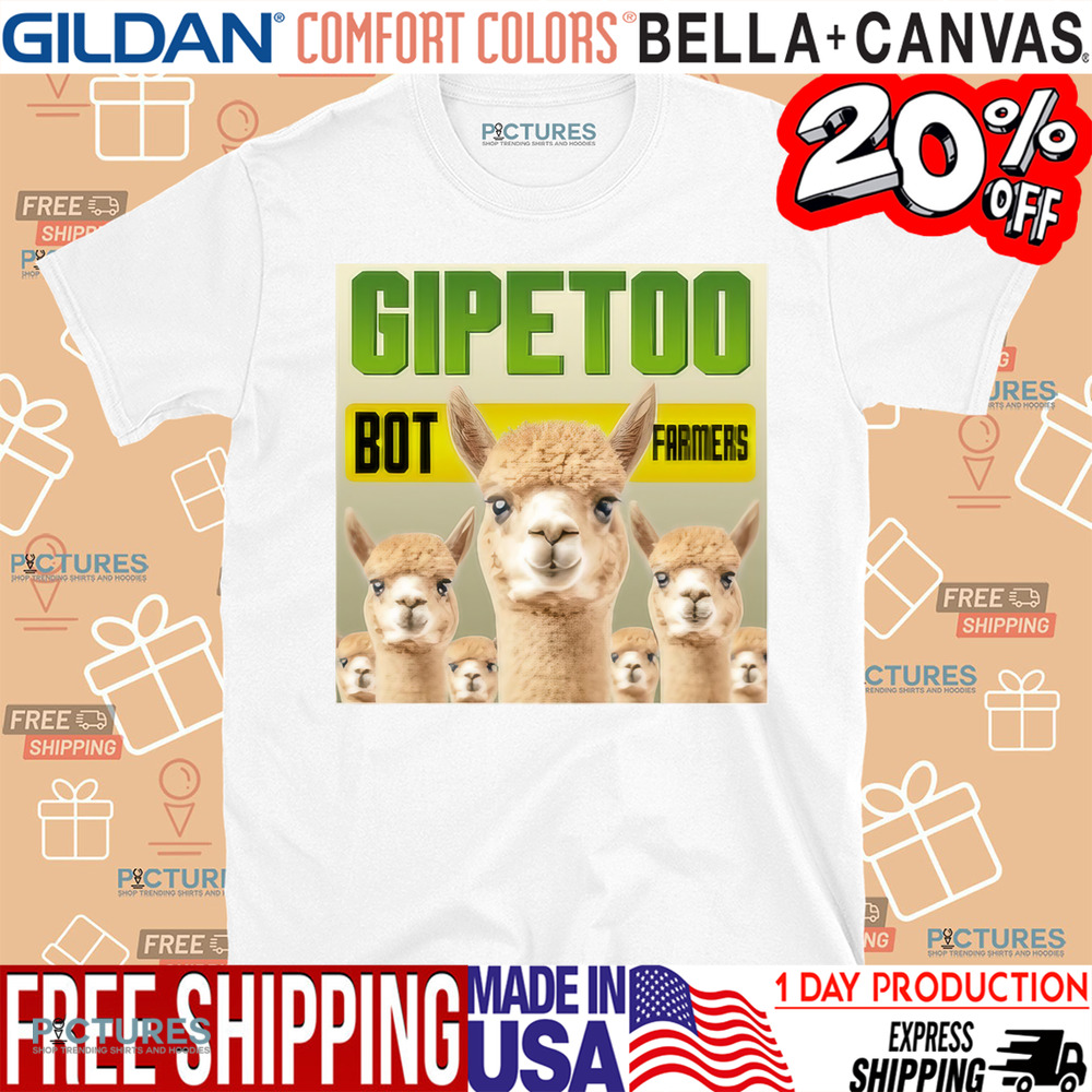 Gippetto Bot Farmers Shirt