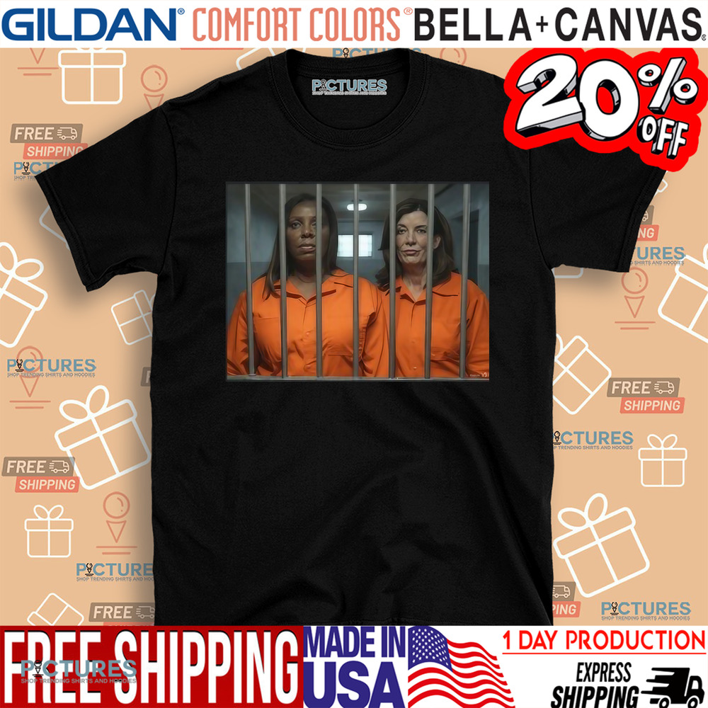 Governor Hochul And Ny Ag James Mugshot Shirt