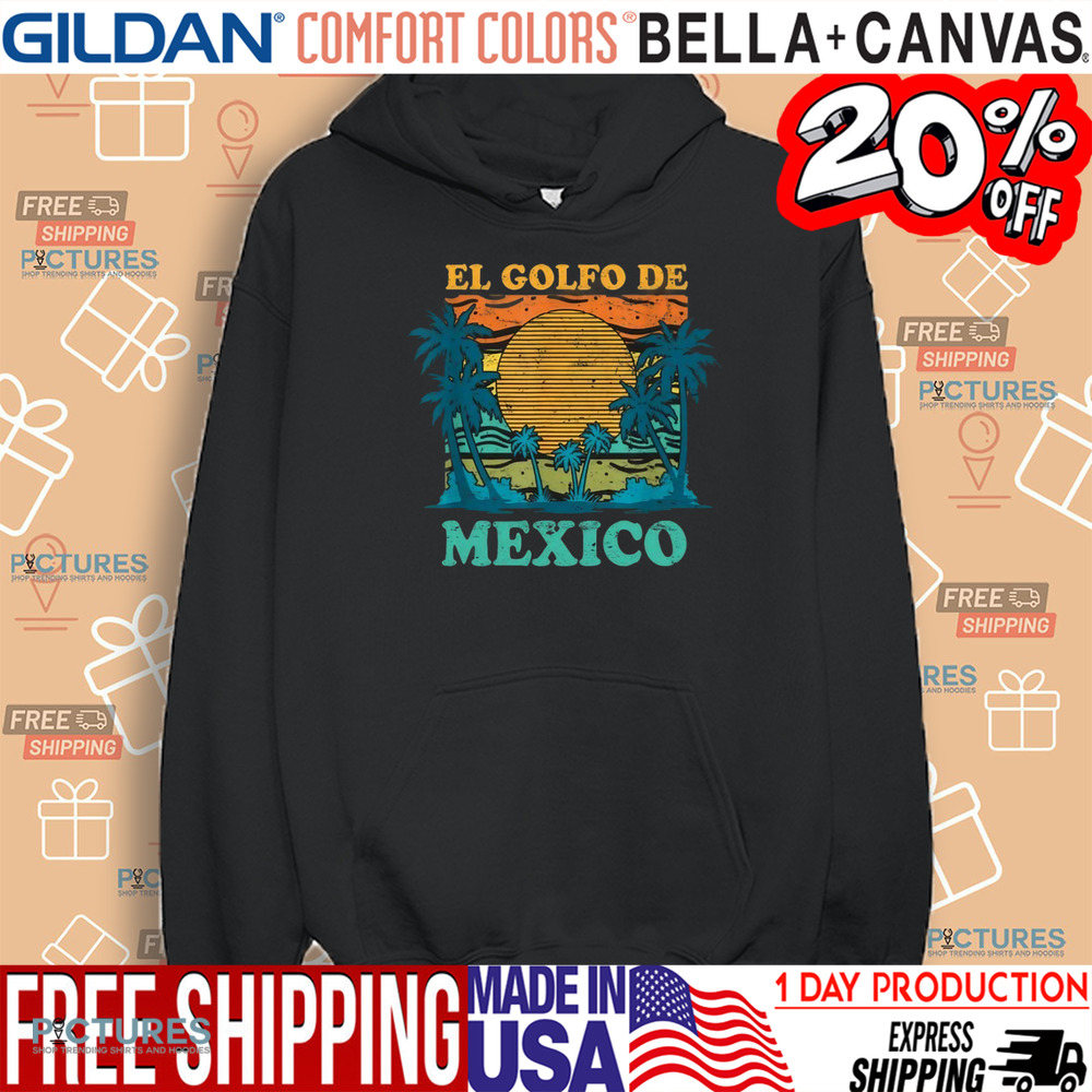 Gulf Of Mexico El Golfo De Mexico Vintage Beach Shirt