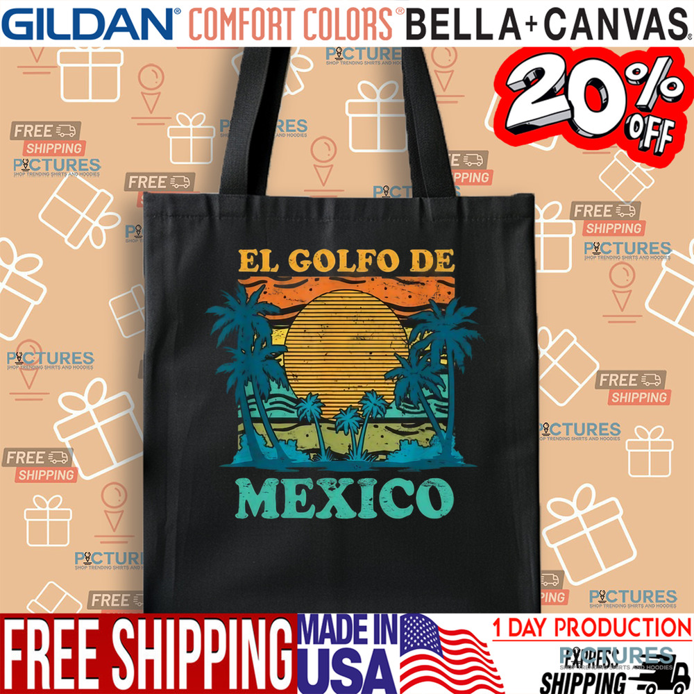 Gulf Of Mexico El Golfo De Mexico Vintage Beach Shirt