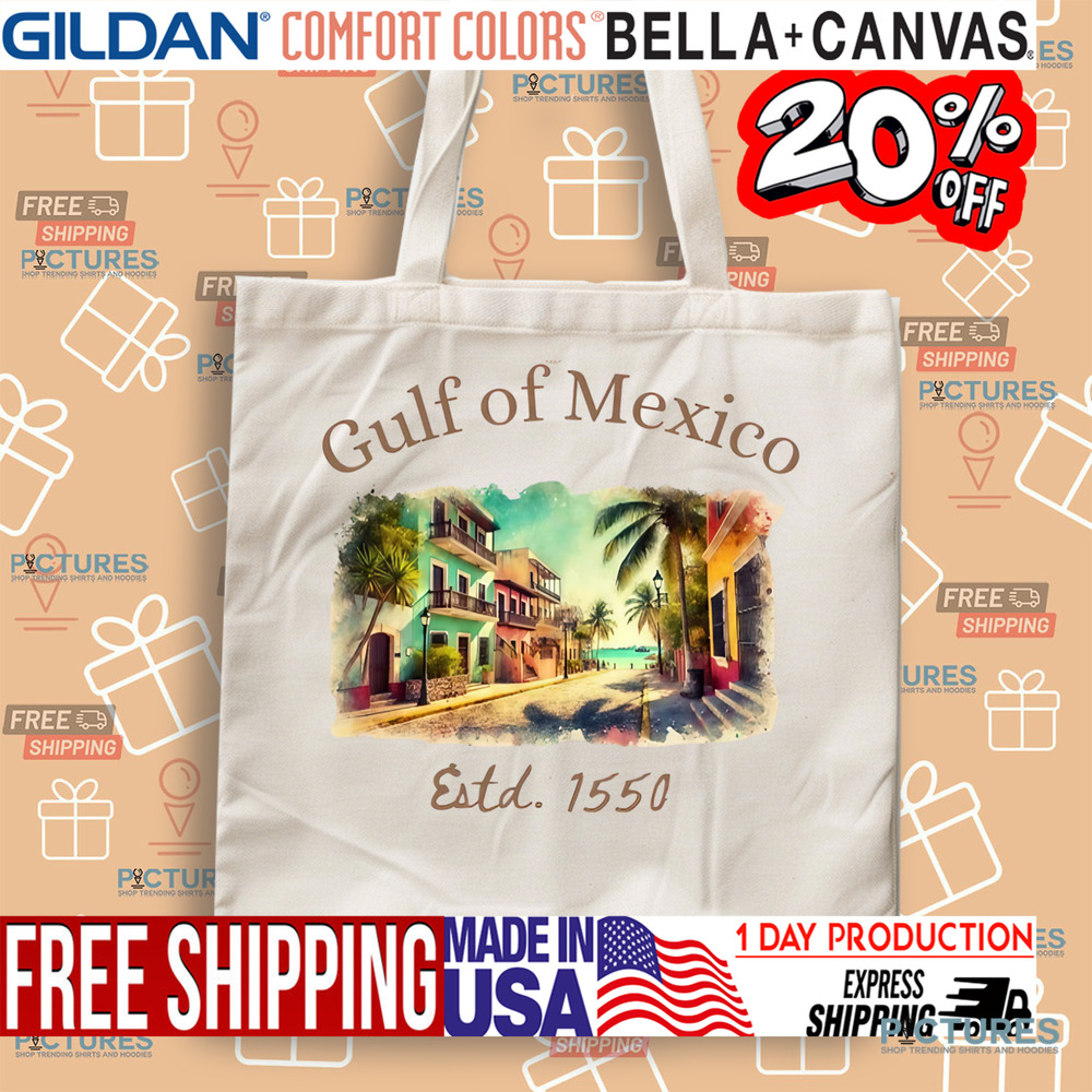 Gulf of Mexico Est 1550 Gulf Coast Historical Gulf of Mexico Shirt