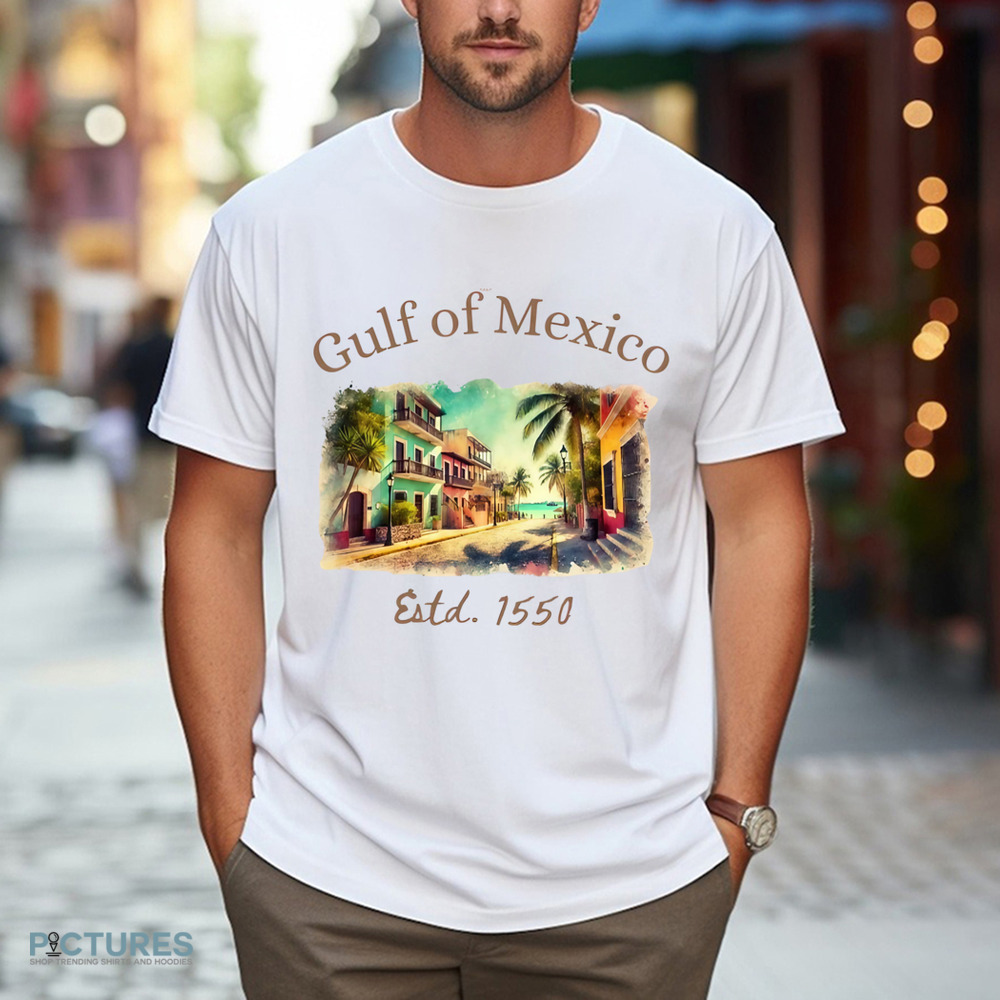 Gulf of Mexico Est 1550 Gulf Coast Historical Gulf of Mexico Shirt