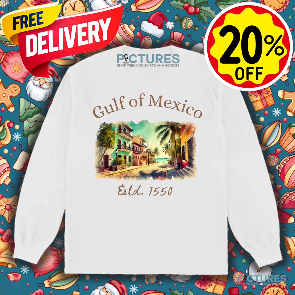 Gulf of Mexico Est 1550 Gulf Coast Historical Gulf of Mexico Shirt