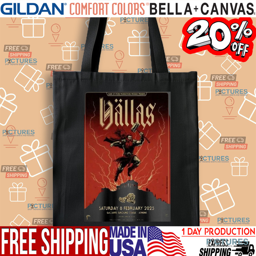 Hallas 8 February 2025 Gazarte Ground Stage Athens Event Shirt