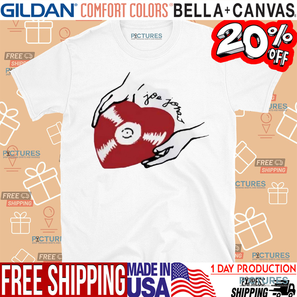 Heart Record Red Joe Jonas Shirt