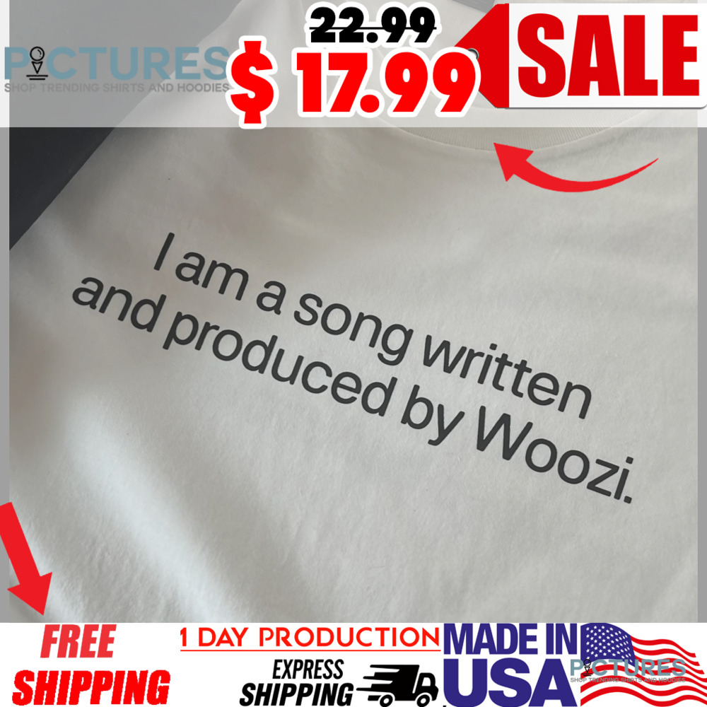 I am a song written and produced by Woozi Shirt