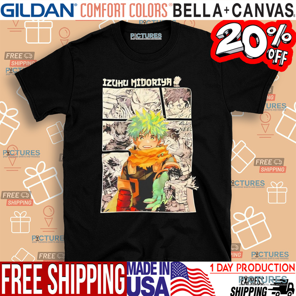 Izuku Midoriya Deku manga shirt