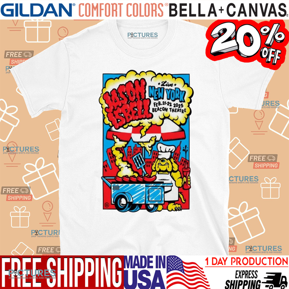 Jason Isbell February 21 2025 New York NY Poster Shirt