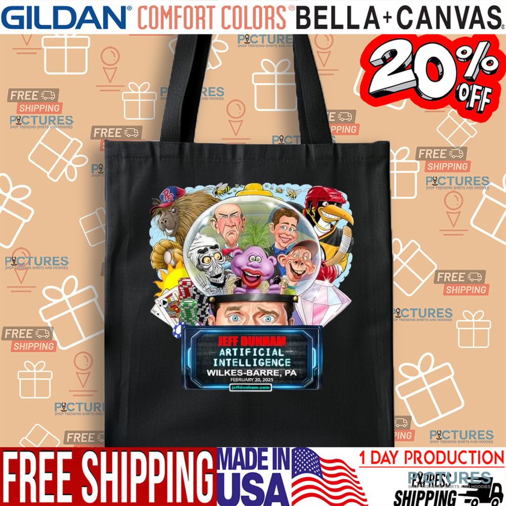 Jeff Dunham artificial Intelligence Wilkes-Barre PA 2025 shirt Jeff Dunham artificial Intelligence Wilkes-Barre PA 2025 shirt