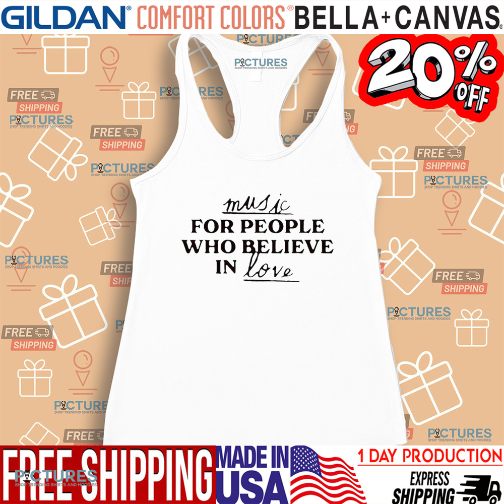 Jonas Brothers News Music For People Who Believe In Love Shirt