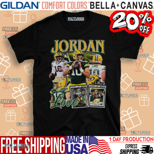 Jordan Love Vintage Bootleg Shirt