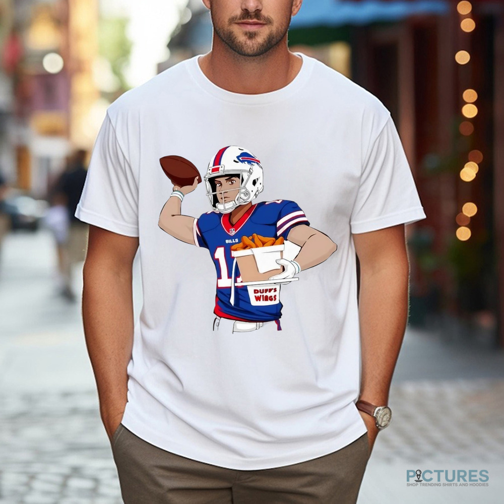 Josh Allen Buffalo Bills Duff’s Chicken Wings shirt Josh Allen Buffalo Bills Duff’s Chicken Wings shirt