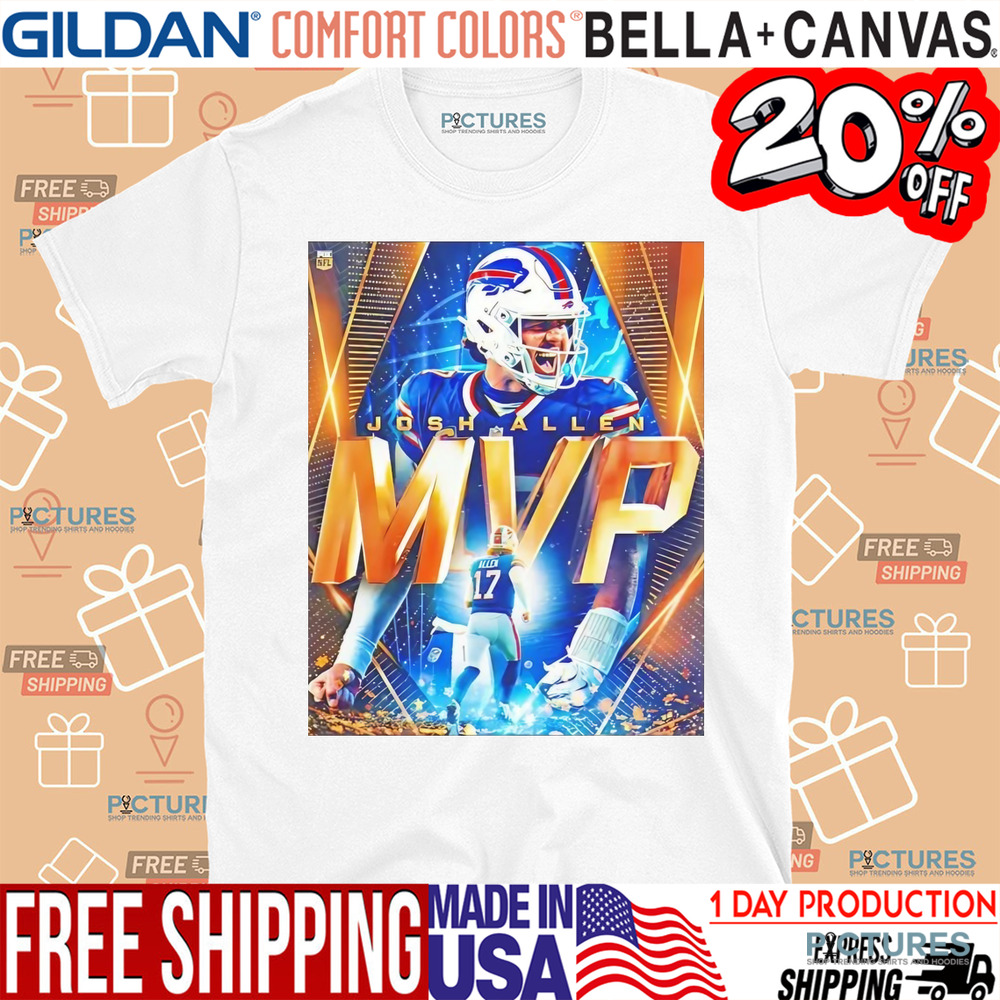 Josh Allen MVP Buffalo Bills graphic shirt
