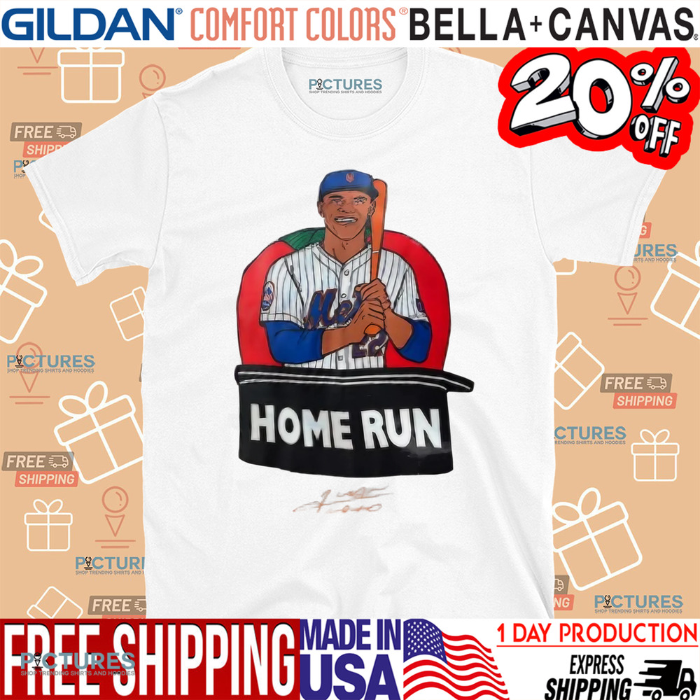 Juan Soto home run cartoon signature shirt