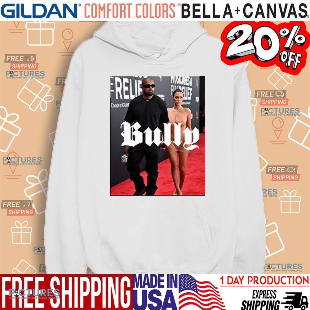 Kanye West Bianca Censori Reportedly Kicked Out Of Grammys After Showing Up Uninvited Shirt Bully Prototype Shirt