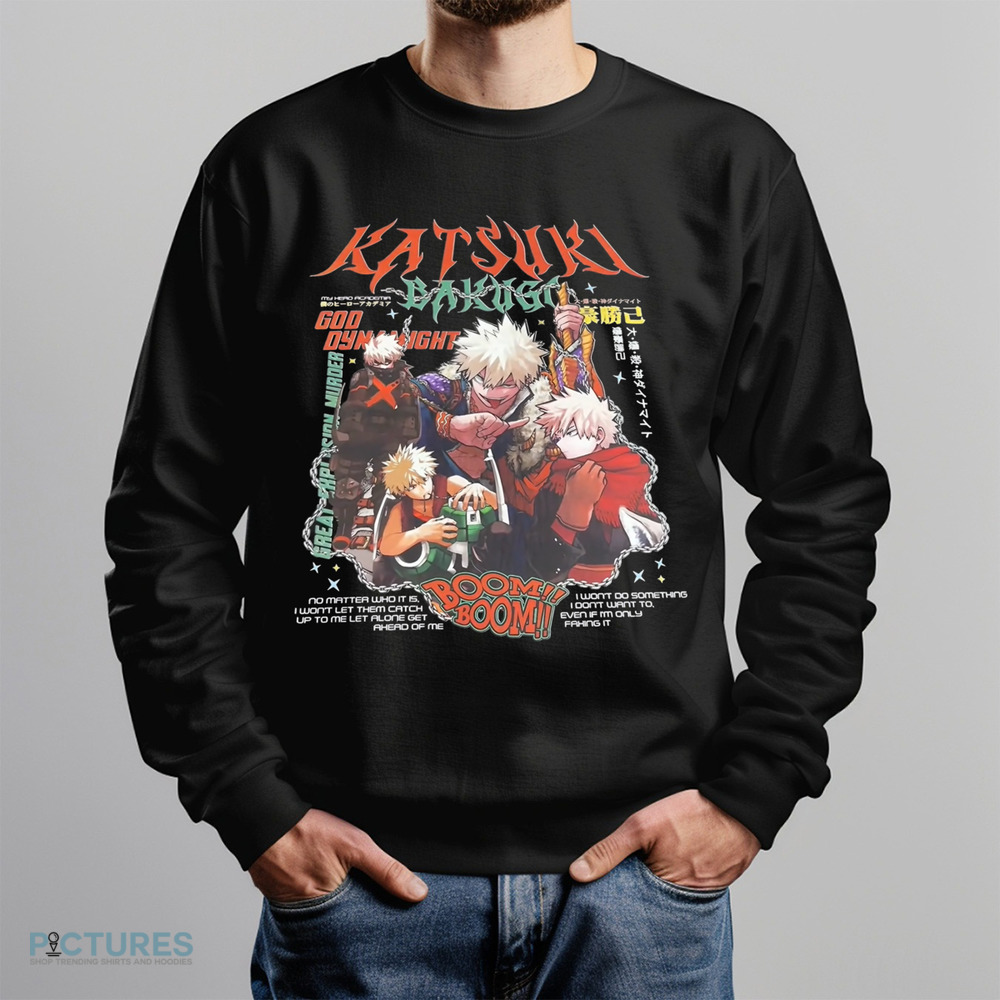 Katsuki Bakugo MHA Shirt Katsuki Bakugo MHA Shirt