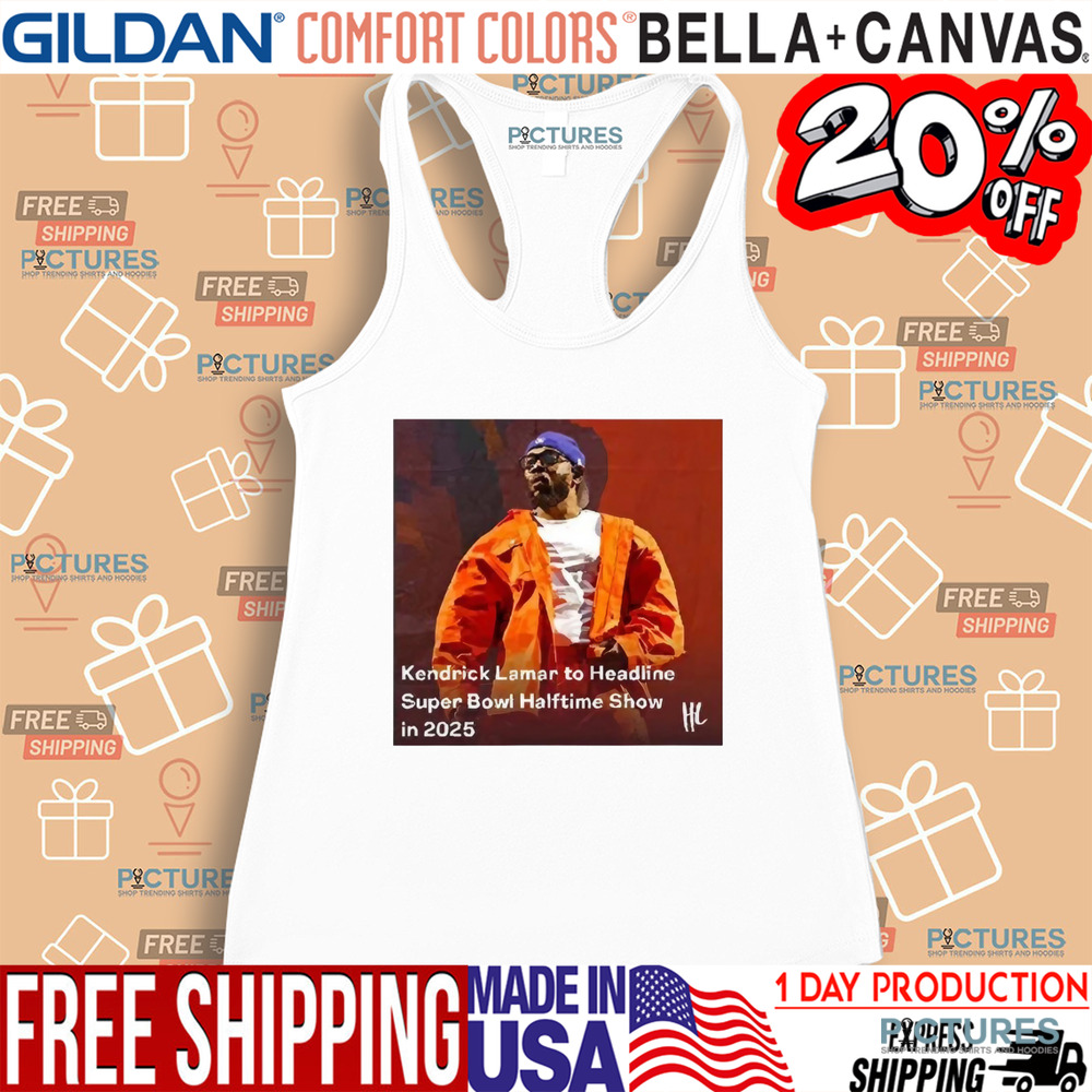 Kendrick Lamar Grammy Winner To Headline The Apple Music Super Bowl Halftime Show 2025 Shirt