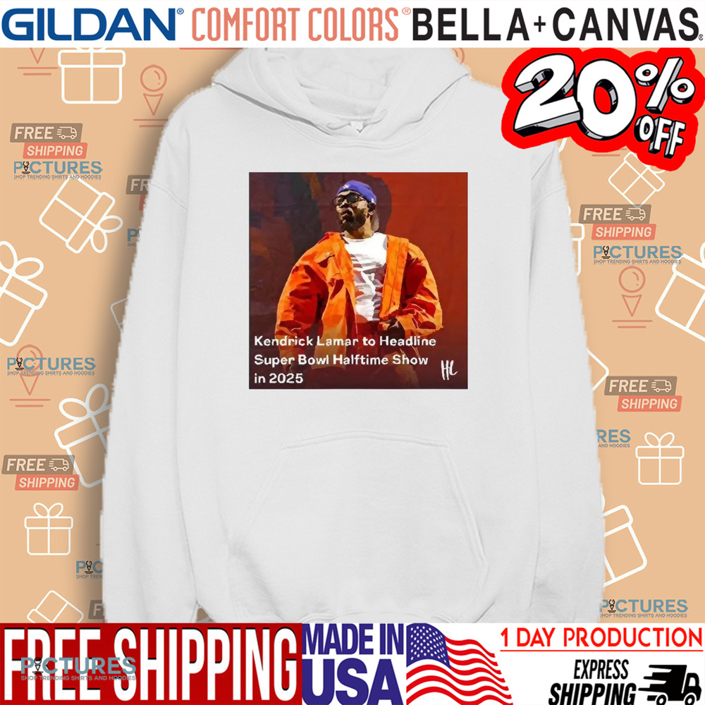 Kendrick Lamar Grammy Winner To Headline The Apple Music Super Bowl Halftime Show 2025 Shirt