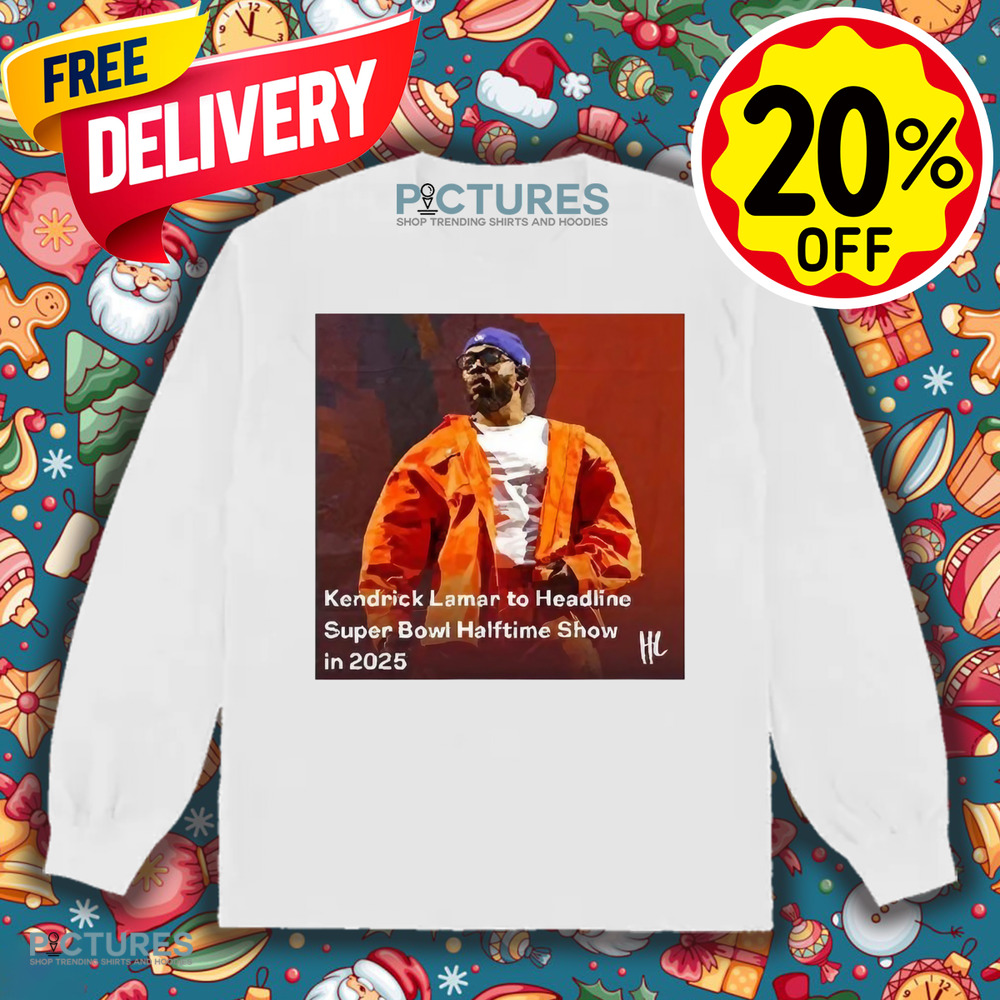 Kendrick Lamar Grammy Winner To Headline The Apple Music Super Bowl Halftime Show 2025 Shirt
