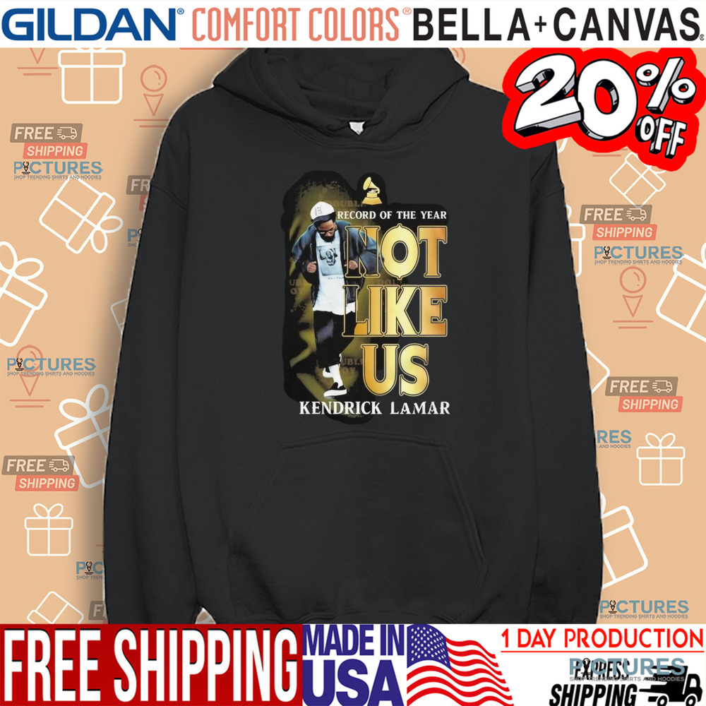 Kendrick Lamar Record Of The Year Not Like Us Shirt