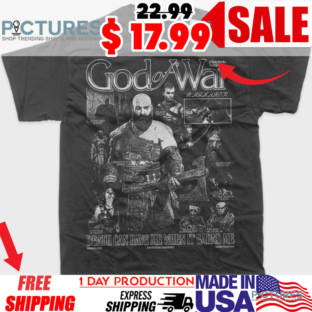 Kratos God of War Game Shirt