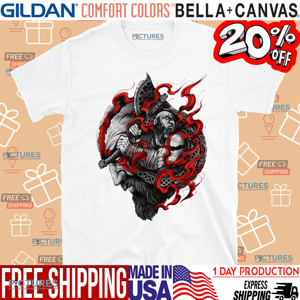 Kratos God of War Graphic Shirt
