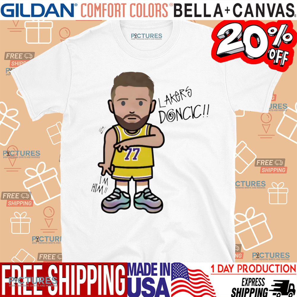 Lakers Doncic Cartoon Shirts