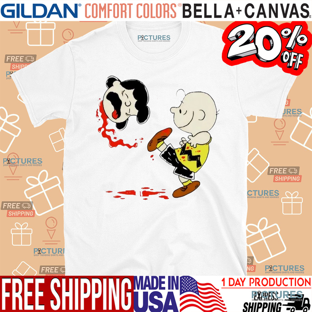 Lucy Is A Punt Charlie Brown And Lucy Van Pelt Shirt
