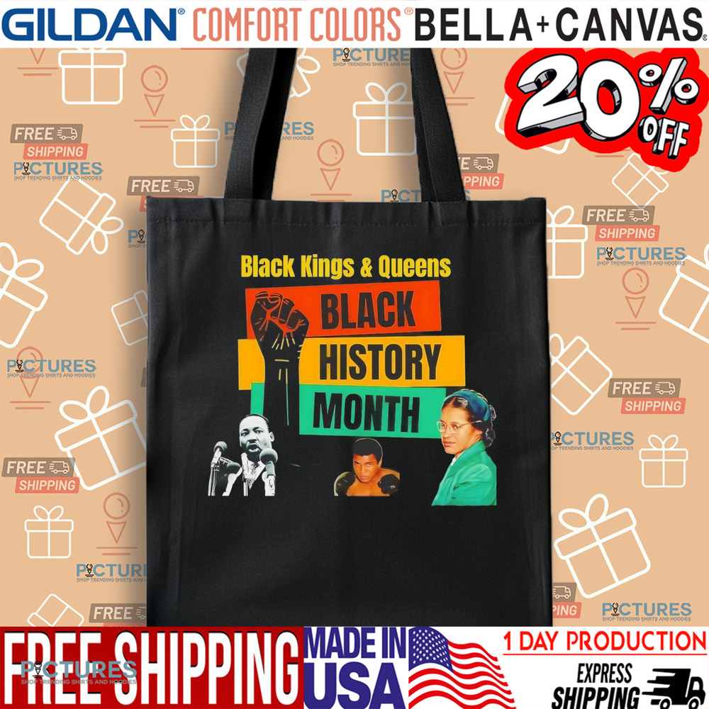 Martin Luther King Black kings and queens black history month shirt
