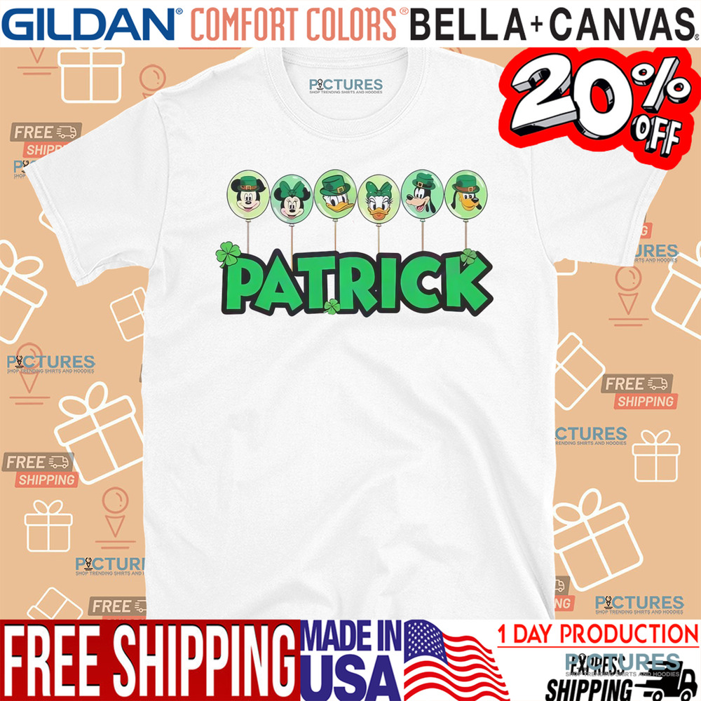 Mickey Mouse And Friends St Patrick’s Day Shirt