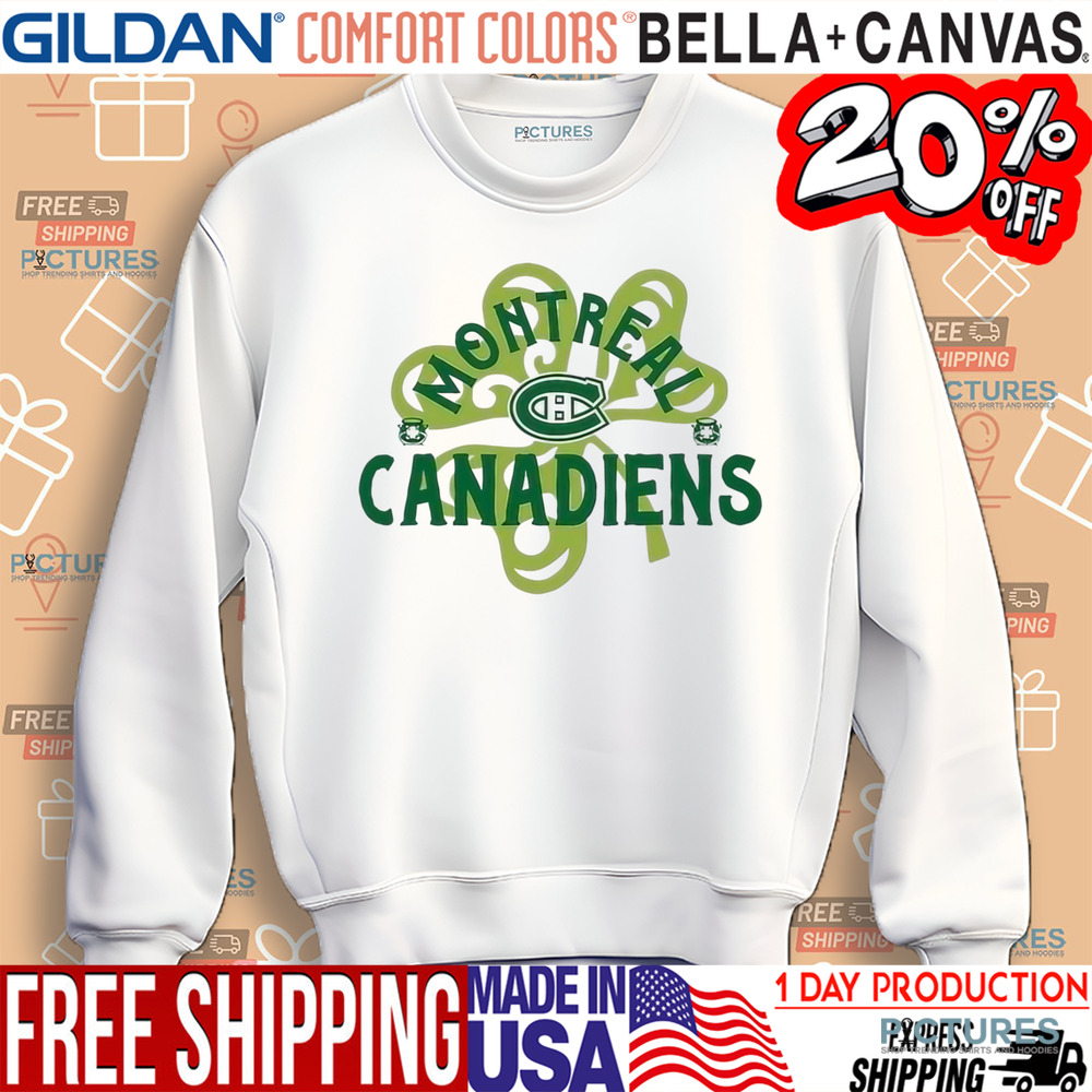Montreal Canadiens Levelwear St. Patrick’s Day Richmond Shamrock 2025 Shirt Montreal Canadiens Levelwear St. Patrick’s Day Richmond Shamrock 2025 Shirt
