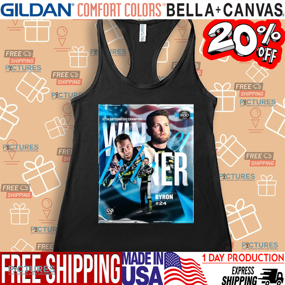 NASCAR Back-To-Back William Byron Winner 67th Daytona 500 Champion 2025 Poster Shirt