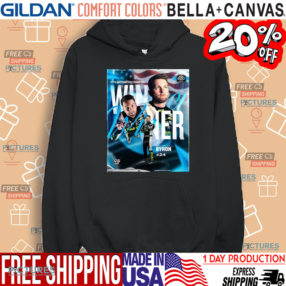 NASCAR Back-To-Back William Byron Winner 67th Daytona 500 Champion 2025 Poster Shirt