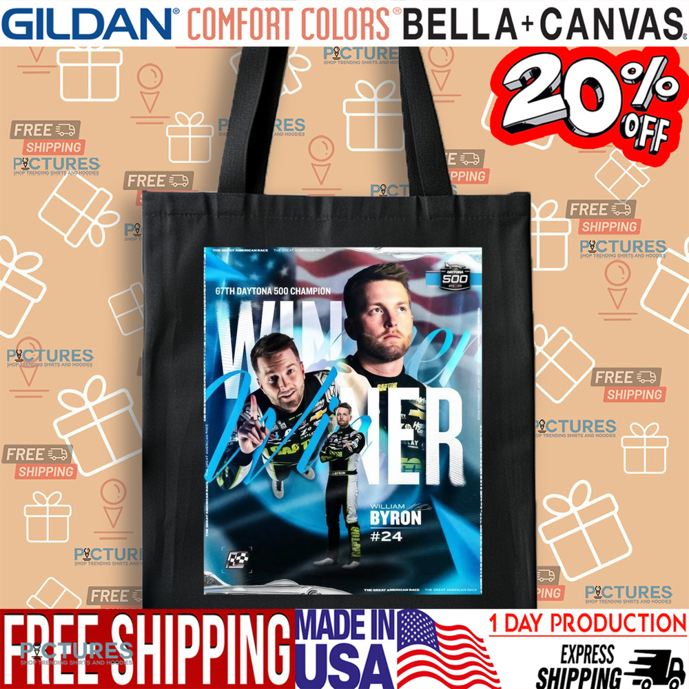 NASCAR Back-To-Back William Byron Winner 67th Daytona 500 Champion 2025 Poster Shirt
