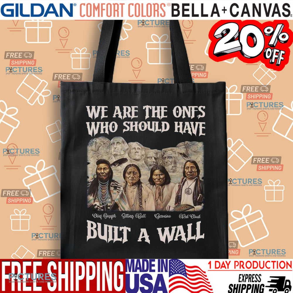 Native American We Are The Ones Who Should Have Built A Wall Shirt