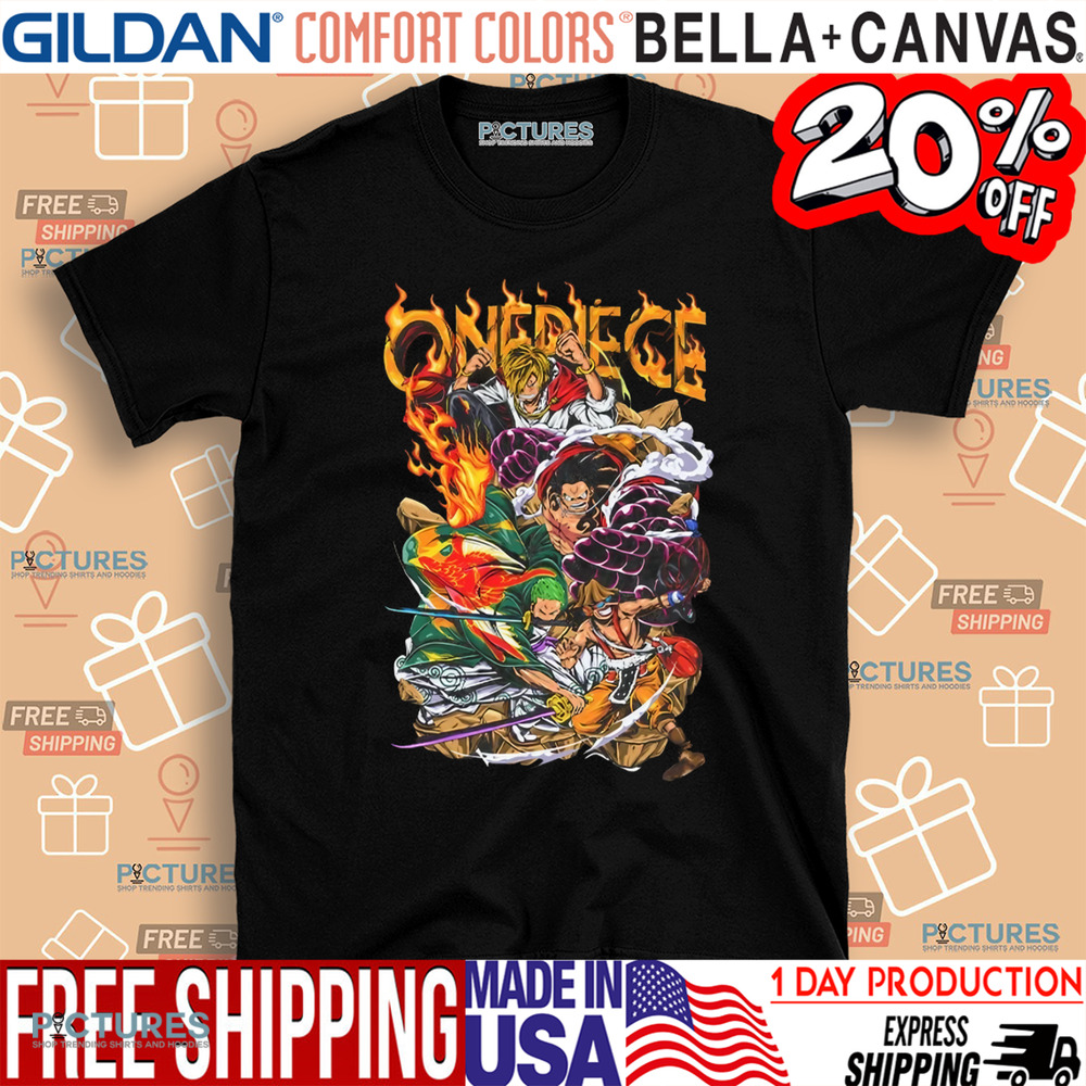 One Piece Legendary Quartet Shirt