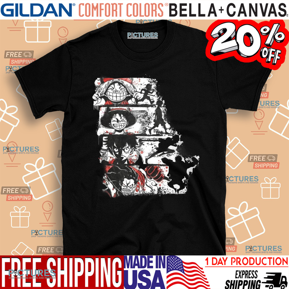 One Piece Luffy To Gear 4 Shirt