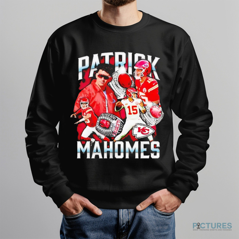 Patrick Mahomes notorious player Kansas City Chiefs super bowl champions shirt