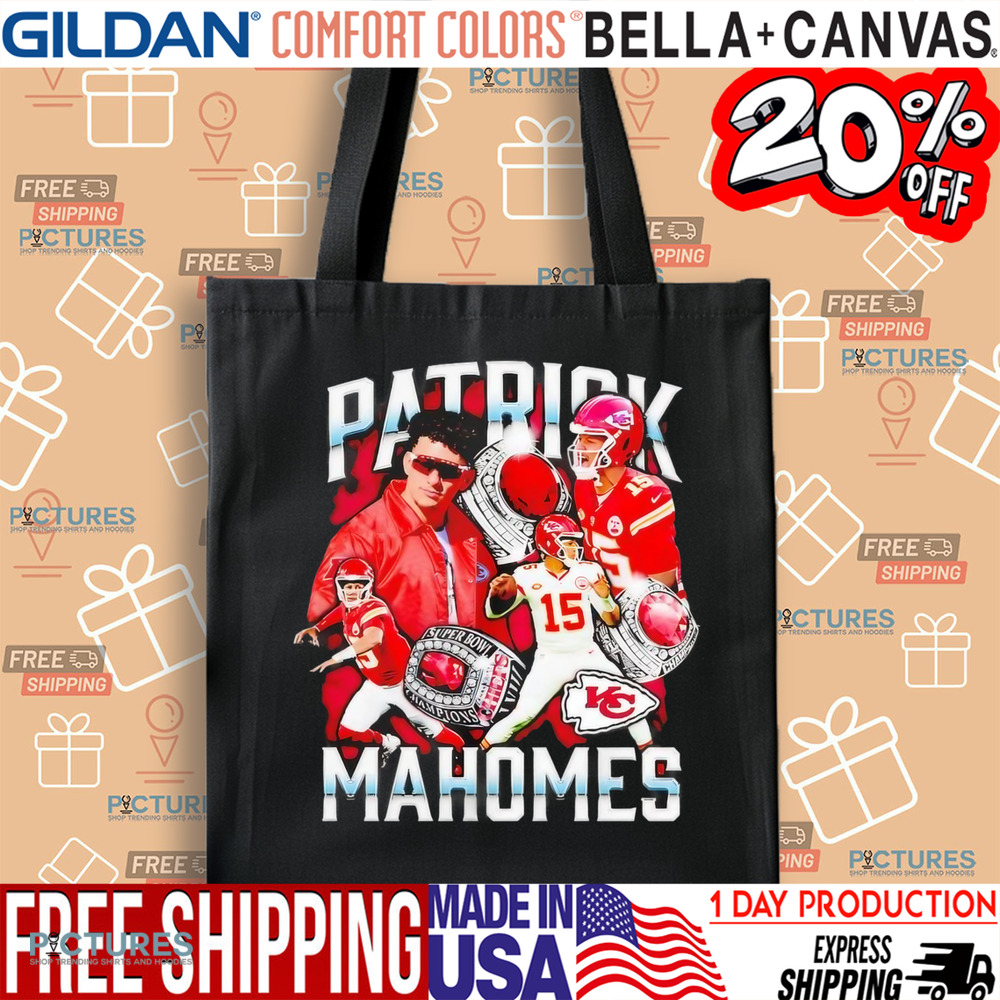 Patrick Mahomes notorious player Kansas City Chiefs super bowl champions shirt