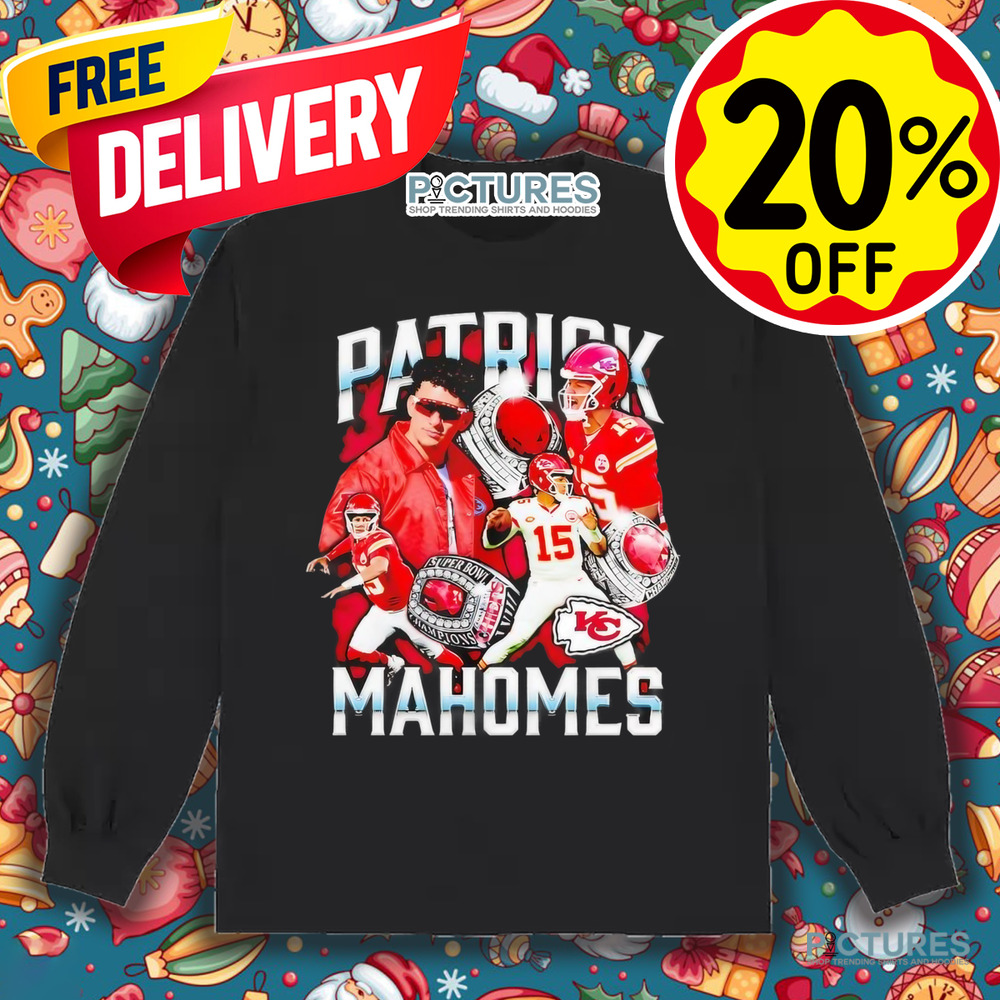 Patrick Mahomes notorious player Kansas City Chiefs super bowl champions shirt