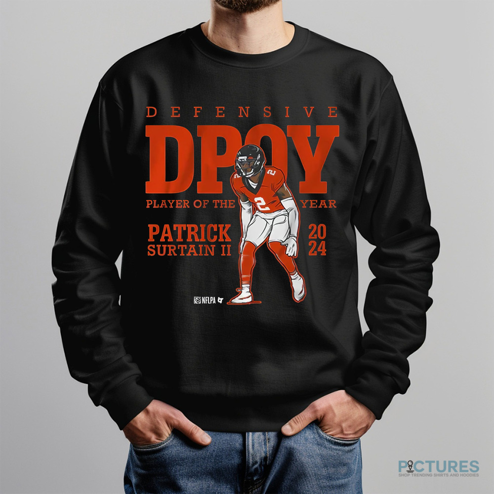 Patrick Surtain II Denver Broncos 2024 NFL Defensive Player Of The Year Shirt Patrick Surtain II Denver Broncos 2024 NFL Defensive Player Of The Year Shirt