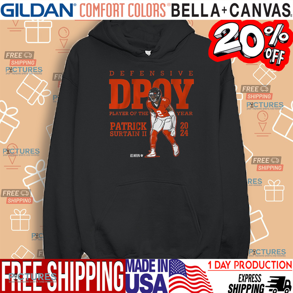 Patrick Surtain II Denver Broncos 2024 NFL Defensive Player Of The Year Shirt Patrick Surtain II Denver Broncos 2024 NFL Defensive Player Of The Year Shirt