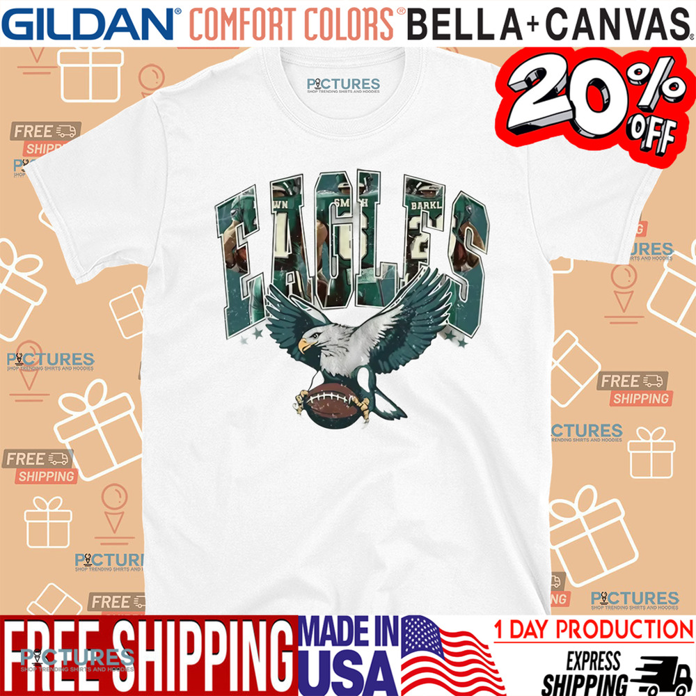 Philadelp Eagles Football Retro Style Shirt