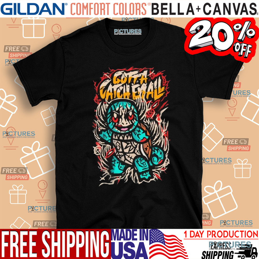 Pikachu Electric Monster Gotta Catch Email Shirt